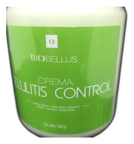 Crema Celulitis Control Con Centella Asiática Biobellus 1kg