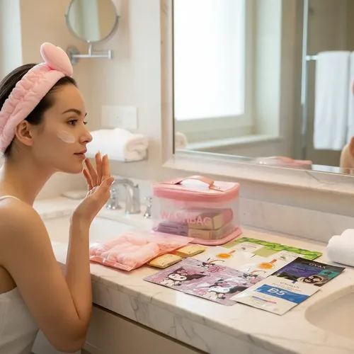 Kit Skincare 10piezas Mas Neceser Mas 10 Mascarillas Surtida