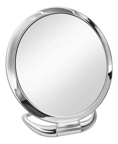Espejo De Maquillaje Plegable Astilla Redonda