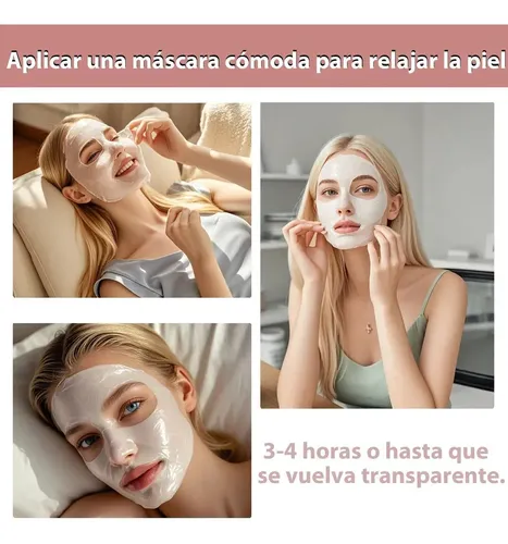 Máscaras Faciales De Colágeno Coreanas For La Noche,