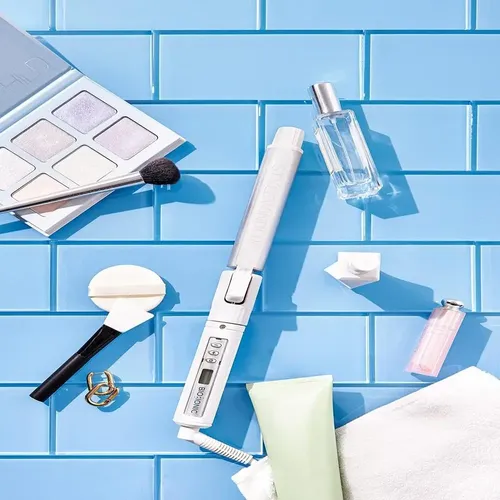 Plancha De Peinado Bio Ionic Stylewinder Giratoria Con Contr
