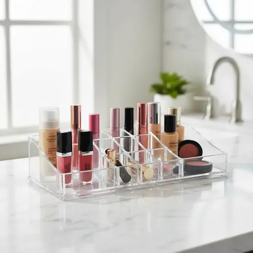Organizador De Acrílico Para Maquillaje Cosméticos O1094