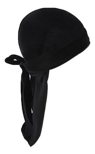 Bandana De Unisex Headwear Silk Pirate Cap Wrap Hat Navy +