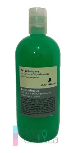 Carthage Gel Exfoliante Limpieza De Piel X 500 Grs