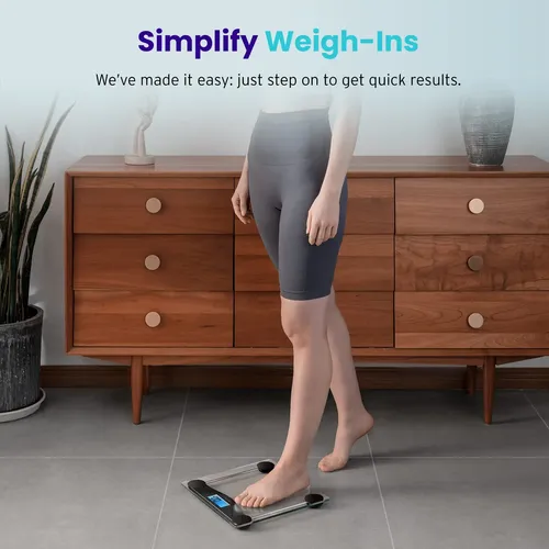 Báscula De Baño Digital Etekcity, Peso Corporal 180 Kg, Colo