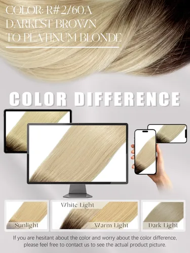 Cinta Adhesiva Para Extensiones De Cabello, 35 Cm, Color Rub
