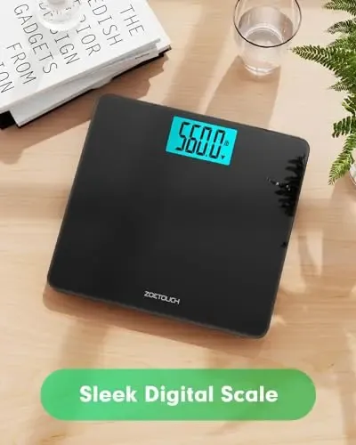 Báscula Digital Para Baño De Alta Capacidad Con Un Peso Corp