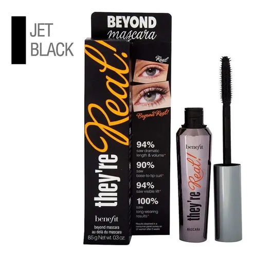 Benefit ¡son Reales! Mascara, Beyond Black, 0.3 Ounce Be…