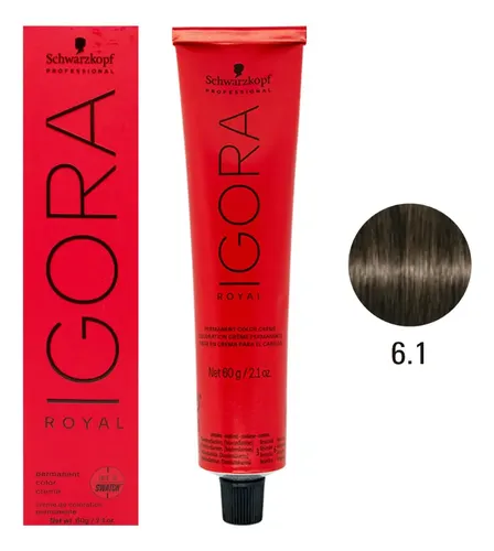 Schwarzkopf Igora Royal Tintura Coloración Tono 6.1 X 60gr