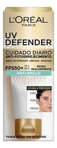 Crema Uv Defender L’oreal Paris Toque Seco Fps50+ 40gr