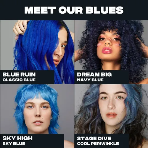 Tinte Para El Cabello Good Dye Young Semipermanente Blue Rui