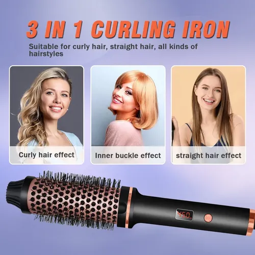 Cepillo Eléctrico Para Peinar Y Rizar El Cabello