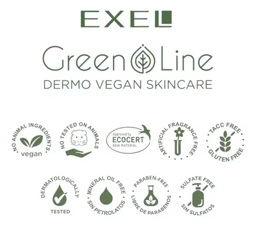 Bálsamo Reparador Y Voluminizador De Labios Exel Green Line