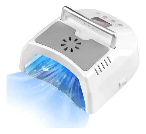 Lámpara De Uñas Uv Led Inalámbrica Imene 72w Con