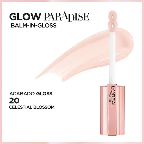Labial L’ Oréal Paris Paradise Gloss Color Celestial Blossom