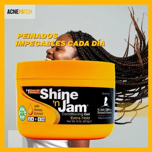 Gel Fijación Máxima Para Trenzas Y Estilos Creativos