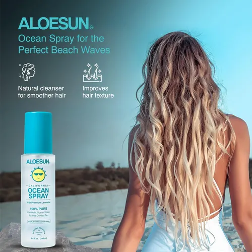 Aloesun Ocean Spray | Crema Facial Pura De Agua Salada Marin