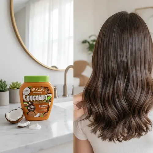 Skala Coconout 2 En 1 Tratamiento Aceite De Coco 1000 Gr