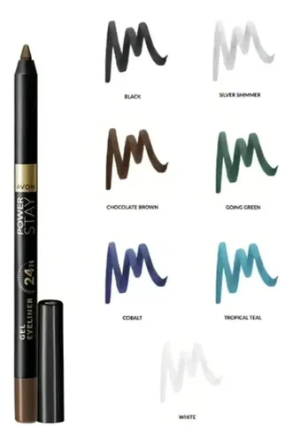 Avon Power Stay Lápiz Delineador En Gel Para Ojos