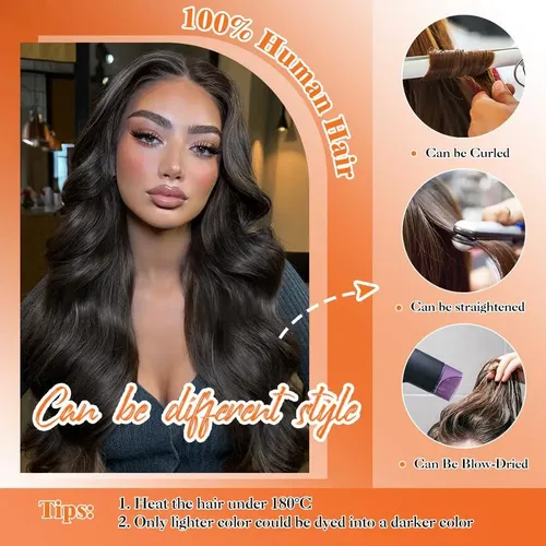 Extensiones De Cabello Con Cinta Itsputao 18 In Negro
