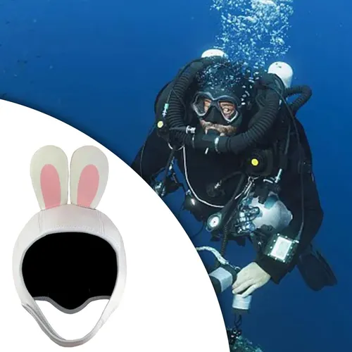 Gorro De Buceo Con Capucha De Neopreno Para Bañarse Gorro L