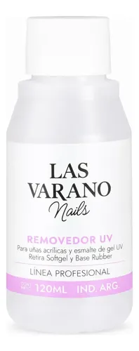 Removedor Para Uñas Semipermanentes Las Varano 100ml