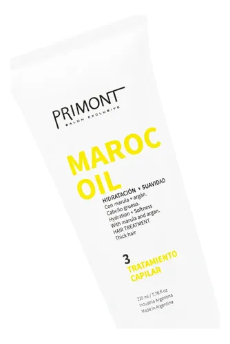 Primont Maroc Oil Mascara Aceite De Argan Nutritiva 220gr