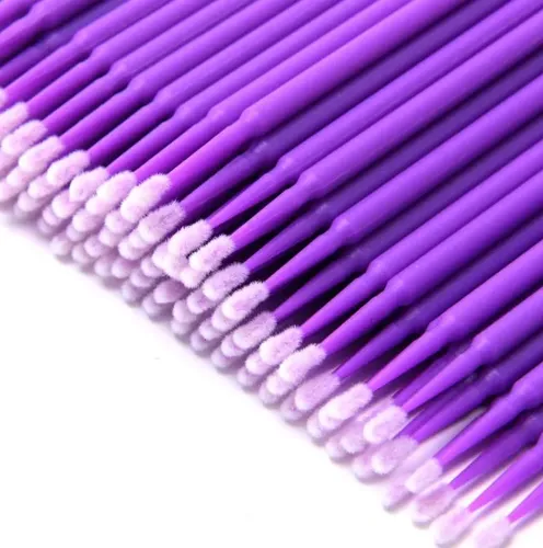 Micro Hisopos Cepillos Skora Extensión Pestañas Caja X100