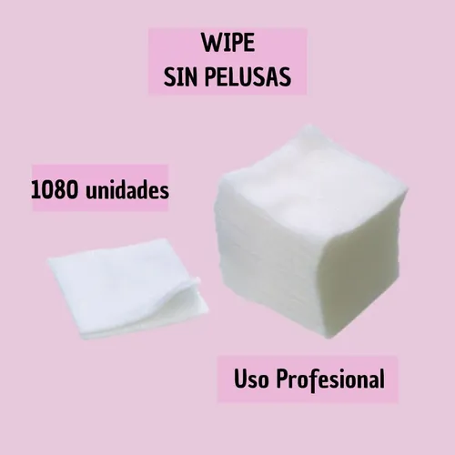 Kit Removedor Uv Broches Wipes Aluminio Semipermanente Mely