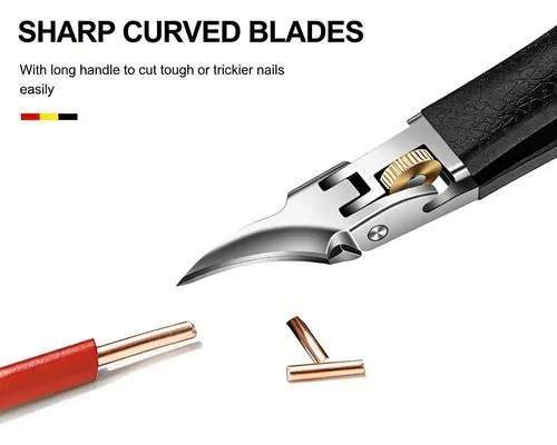 Cortauñas Clippers C81 Nails De Acero Inoxidable Con Pinza P