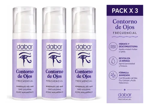 Contorno De Ojos Dabar Anti Arrugas Para Dia/noche Pack X 3
