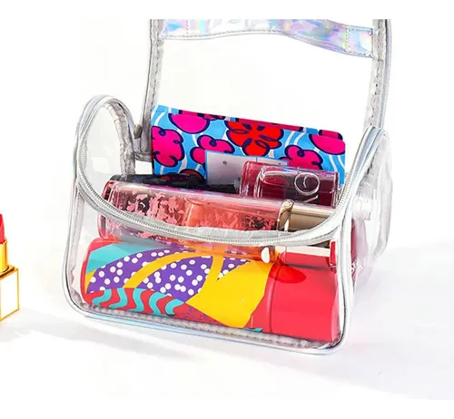 Bolsa De Maquillaje Transparente, Neceser, Bolsa De Aseo