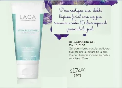 Dermopulidor Gel Laca Apto Pieles Sensibles Extractos Frutal