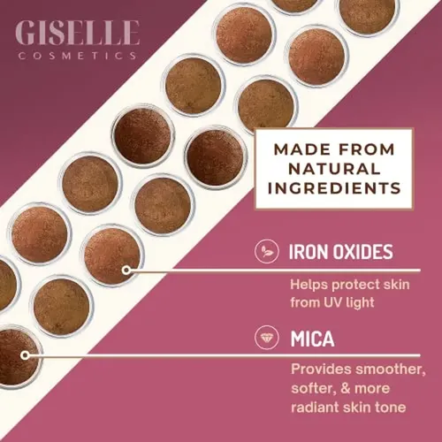 Bronceador Mineral Suelto Gold Digger, Polvo Facial Natural,