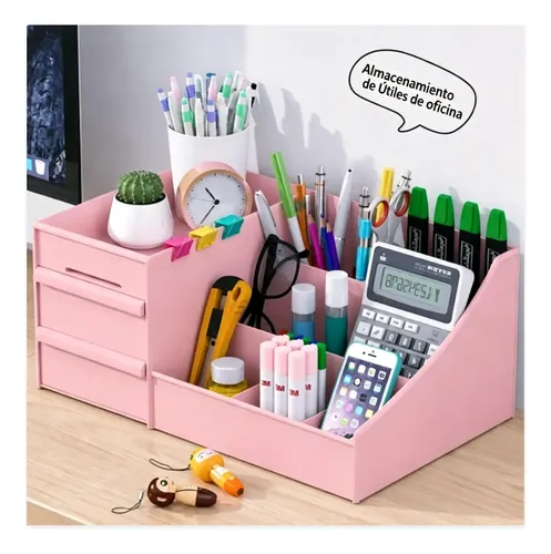 Organizador De Cosméticos De Escritorio Con Cajones Para Art