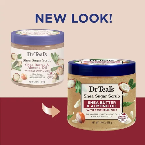 Exfoliante Corporal De Azúcar Y Karité Dr Teal’s, …