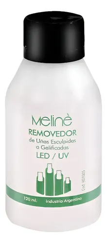 Removedor De Esmalte Gel De Cabina X120 Ml Meliné