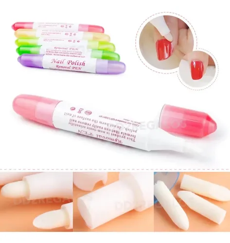 Lapiz Corrector Removedor Esmaltes Uñas Esculpidas Manucuria