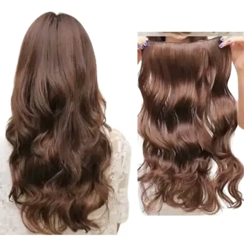 Cortina De Cabello Extension Pelo Ondas C/ Clips Kw Lefemme