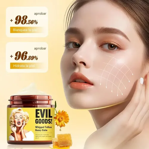 Crema Original Evil Goods, Crema Hidratante De Sebo Bovino