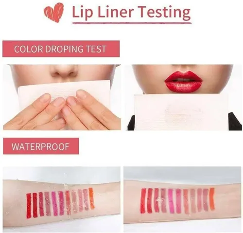 The Perfect Part Set 12 Delineadores Labiales Mate