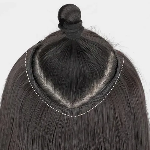 Extensión De Cabello Largo Para Mujer, Con Clip, Cabello Par
