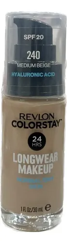 Base de maquillaje líquida Revlon ColorStay FPS 20 tono 240 medium beige 30mL