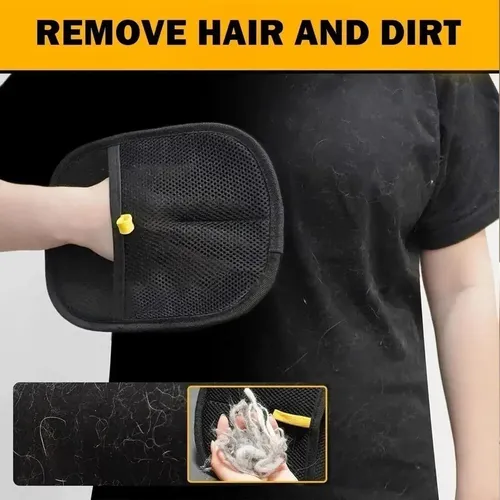 Nuevo 4 Pzs Guantes For Quitar El Pelo De Mascotas New