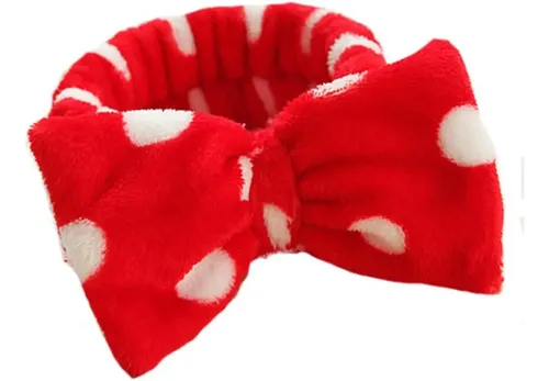 L. Cinta Fina Para El Pelo Con Forma De Mariposa Roja, Limpi