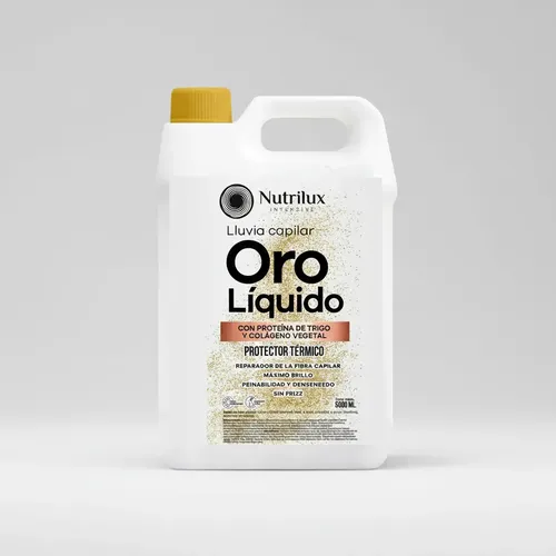 Oro Liquido Luxury X 5 Lts Brillo Suavidad Protector Térmico
