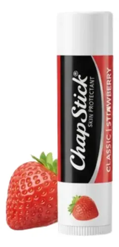 Chapstick Classic Bálsamo Labial Protector Frutilla 4 Gramos