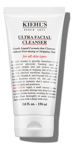 Limpiador Ultra Facial Cleanser 150ml Kiehl’s Todo Tipo De Piel Día/noche
