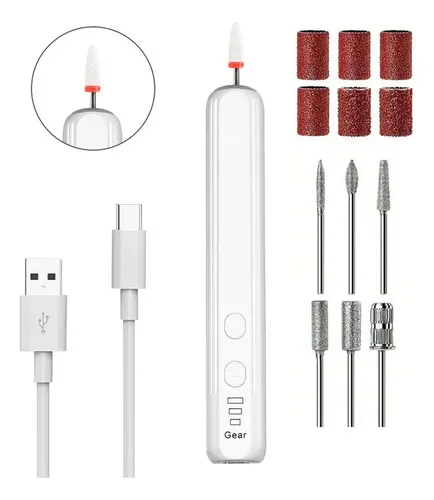 Lima Eléctrica For Pies, Pulidora De Uñas Y Pedicura .