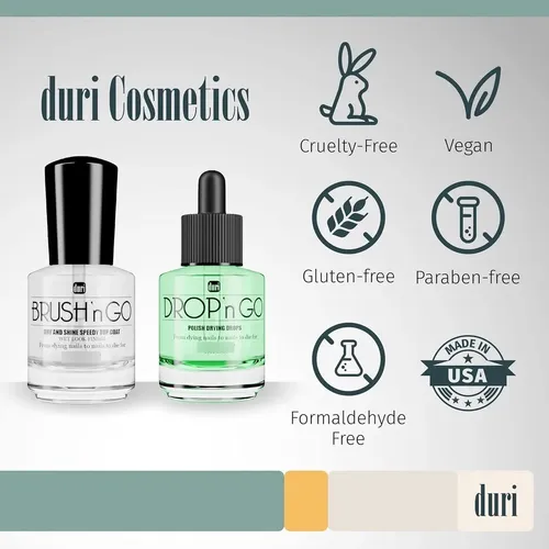Top Coat Duri Brush’n Go Y Drop’n Go Gotas Secantes